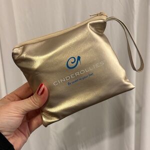 Gold Wristlet Clutch
